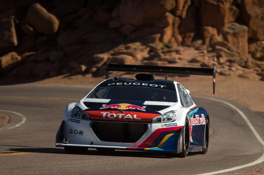 Peugeot 208 T16 at Pikes Peak with Sebastien Loeb '2013